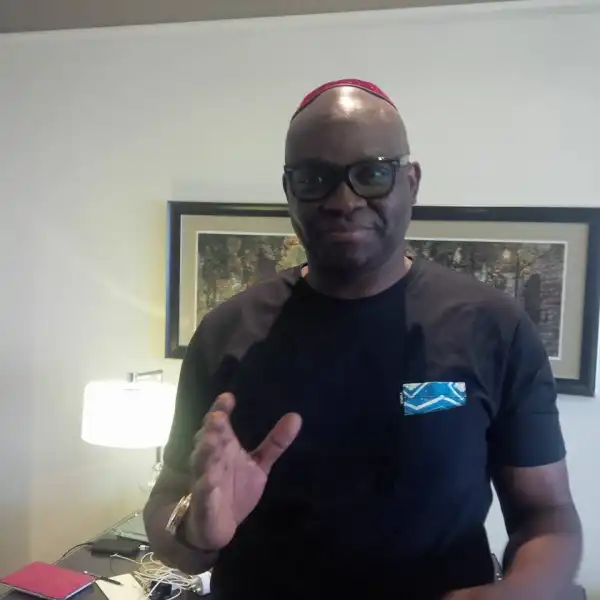 Photos: Governor Fayose Dresses As 